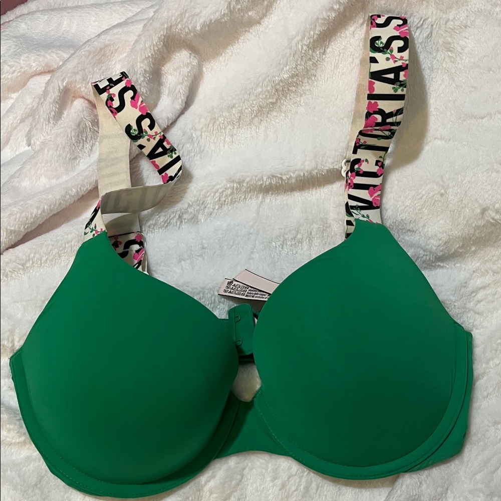 Victoria's Secret Bold Green T-shirt Push-up Bra